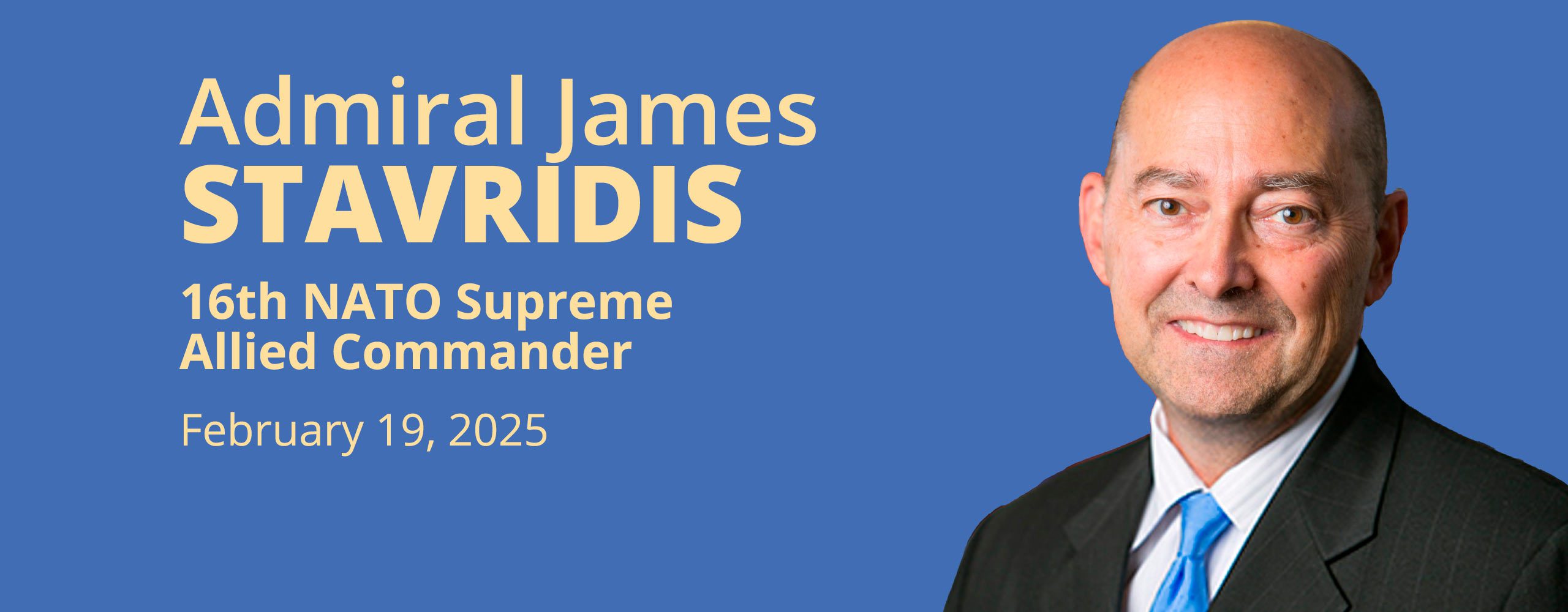 Admiral James Stavridis